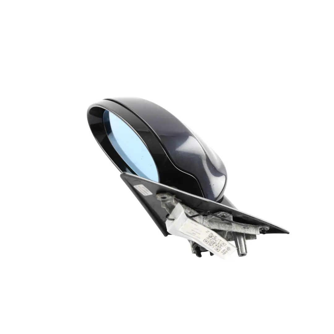 BMW E90 E91 Wing Mirror High Gloss Left N/S Monacoblau Metallic - A35 - SKU RHD-8046427-MB - Part number 8046427
