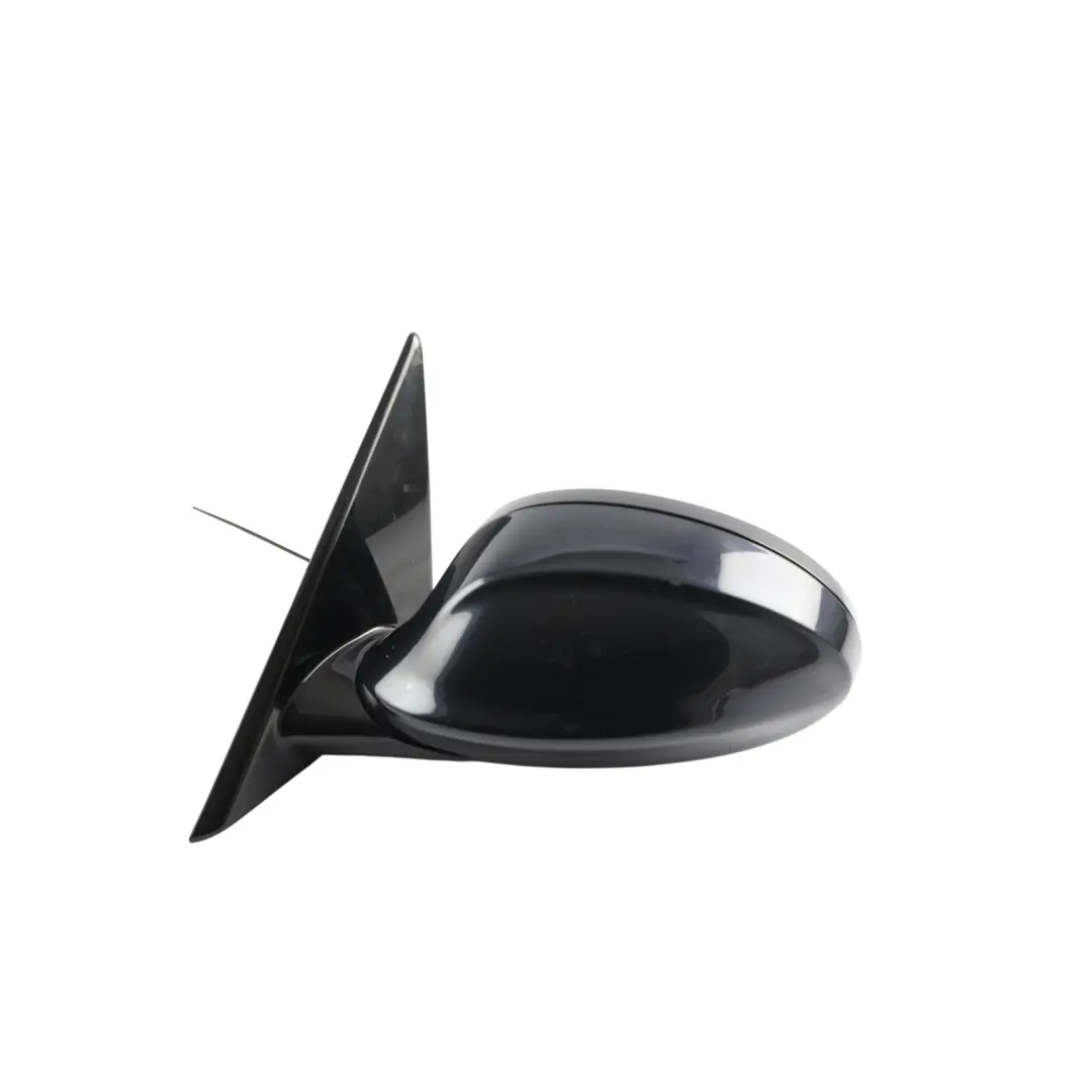 BMW E90 E91 Wing Mirror High Gloss Left N/S Monacoblau Metallic - A35 - SKU RHD-8046427-MB - Part number 8046427