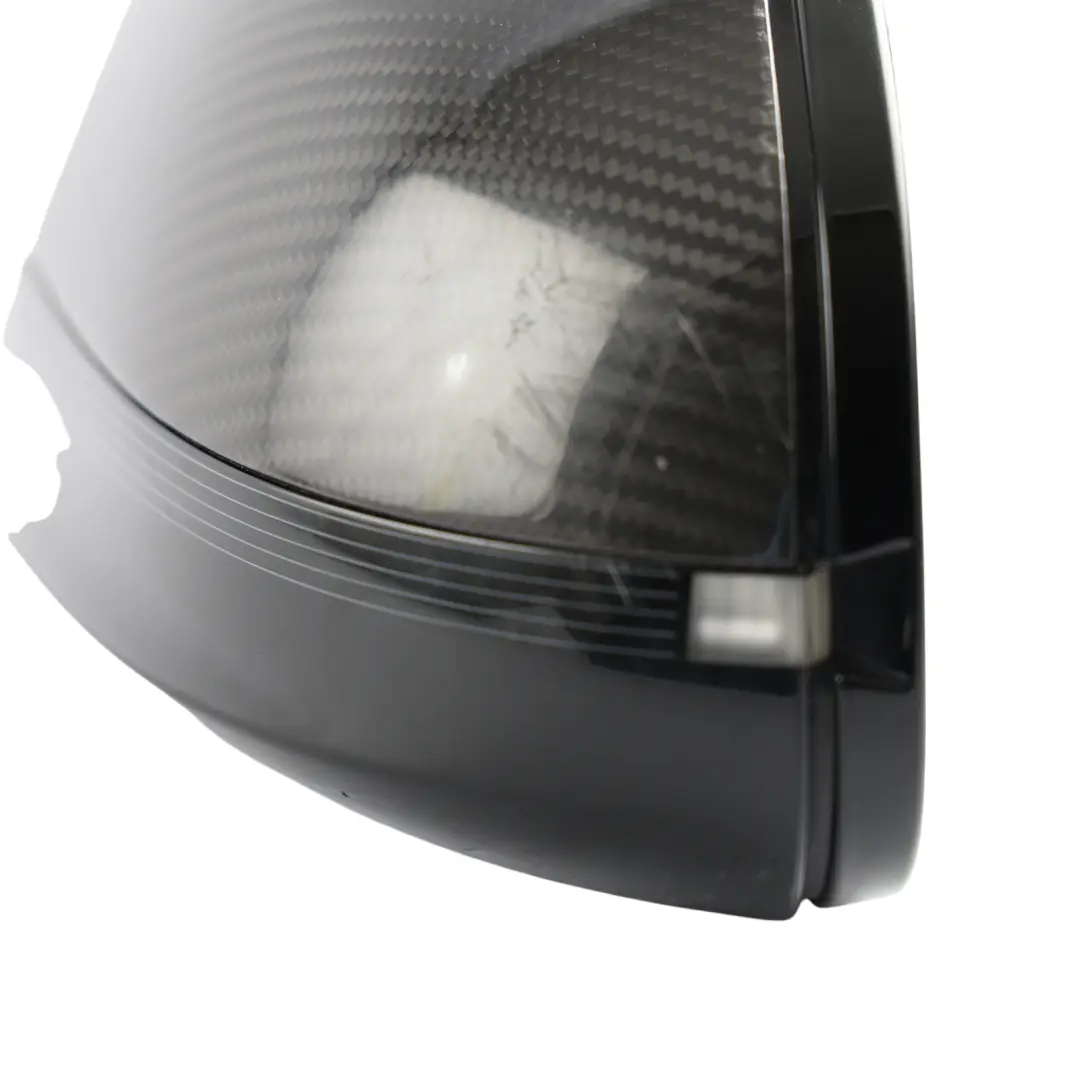 BMW F82 F83 M4 Side View Wing Mirror 5 Pins Heated Left N/S Carbon 8059531 - SKU RHD-8059531-CARBON - Part number 8059531-CARBON
