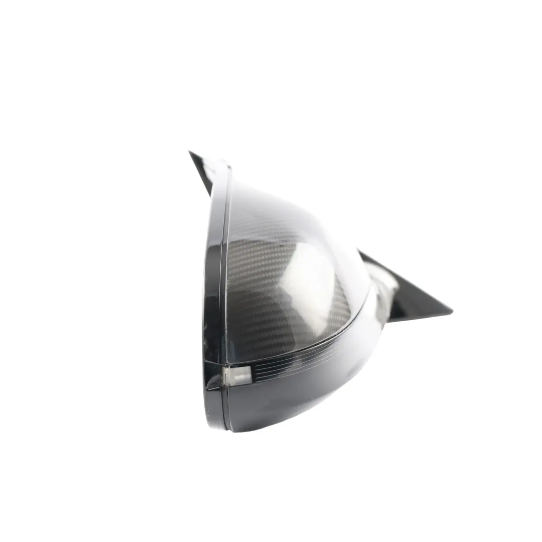 BMW F82 F83 M4 Side View Wing Mirror 5 Pins Heated Right O/S Carbon 8059531 - SKU RHD-8059532-CARBON1 - Part number 8059532-CARBON1