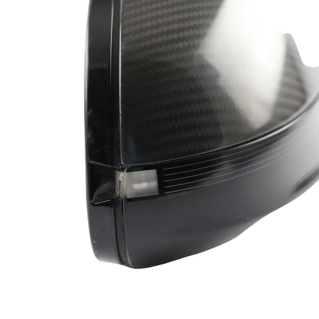 BMW F82 F83 M4 Side View Wing Mirror 5 Pins Heated Right O/S Carbon 8059531 - SKU RHD-8059532-CARBON1 - Part number 8059532-CARBON1