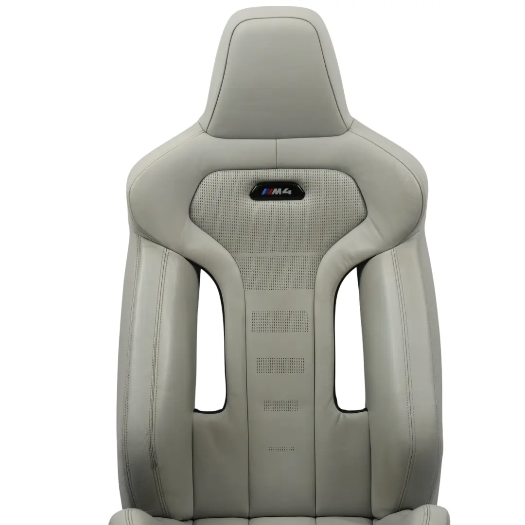 Front Right O/S Heated Memory Leather Merino Silverstone to BMW F82 M4 Seat with Part number 8069552 BMW F82 M4 Seat Front Right O/S Heated Memory Leather Merino Silverstone - SKU RHD-8069552 - Part number 8069552