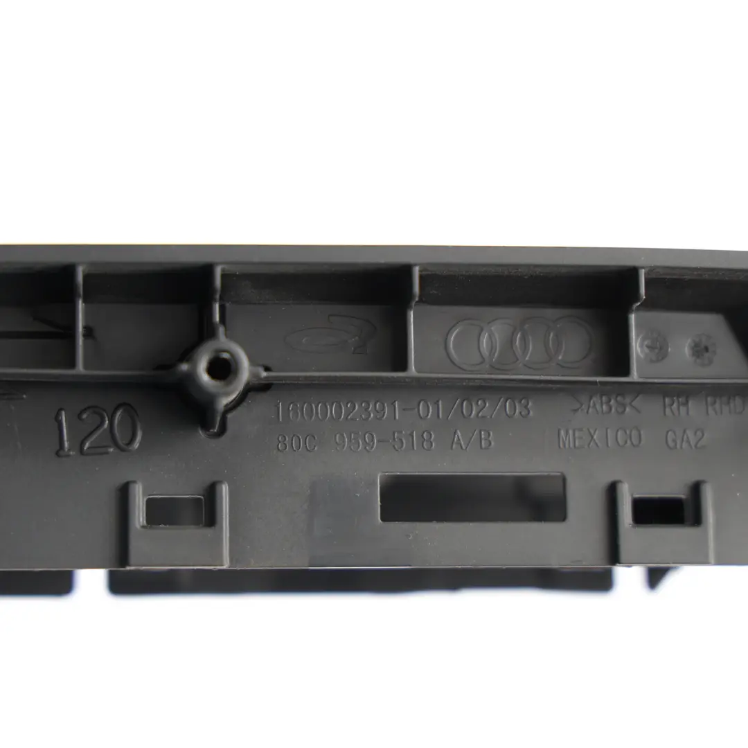 Audi Q5 FY Front Door Window Lifter Switch Panel Cover Trim Right O/S - SKU RHD-80C959518B - Part number 80C959518B