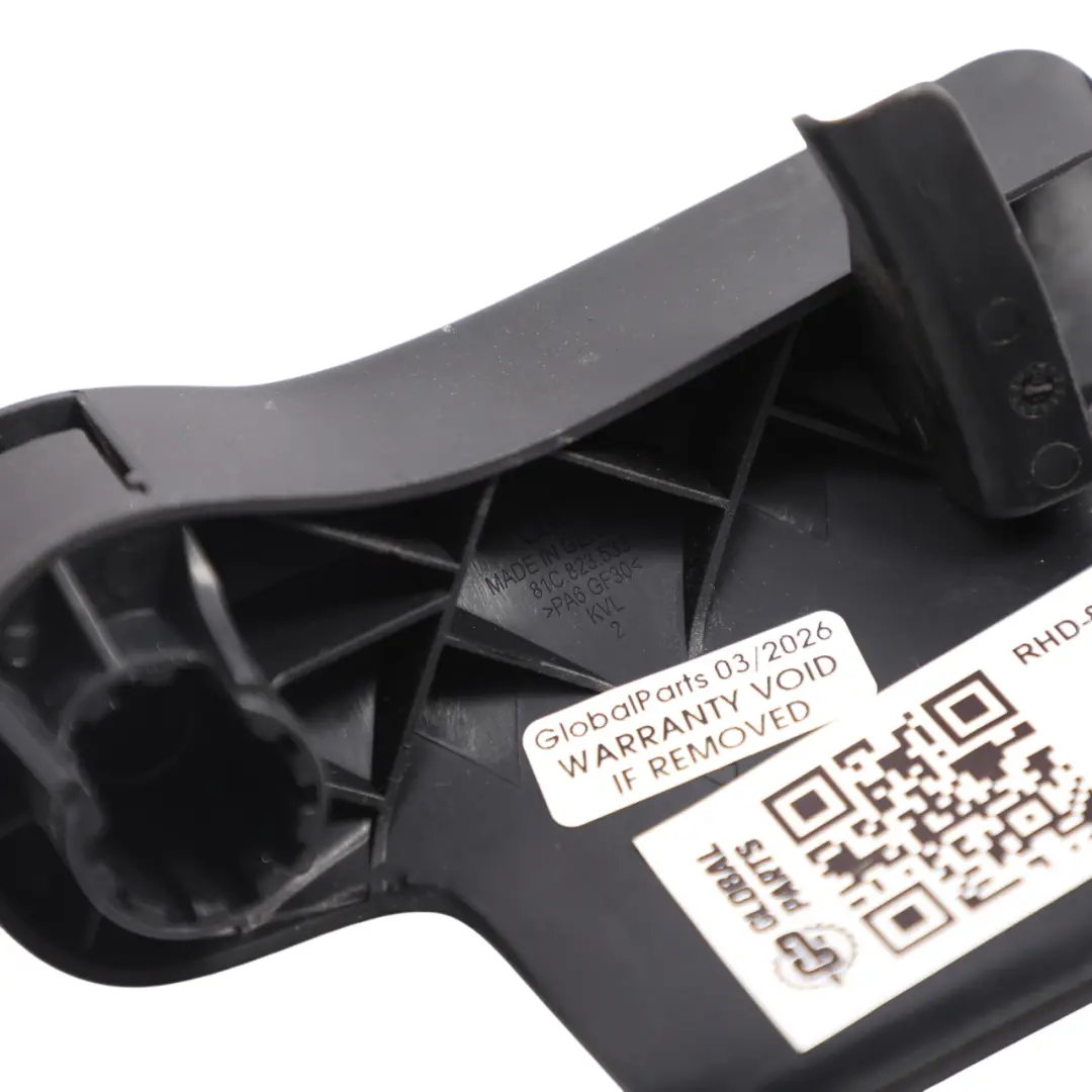 Hood Bonnet Engine Cover Release Handle Lever Trim to Audi Q2 GA with Part number 81C823533 Audi Q2 GA Hood Bonnet Engine Cover Release Handle Lever Trim - SKU RHD-81C823533 - Part number 81C823533