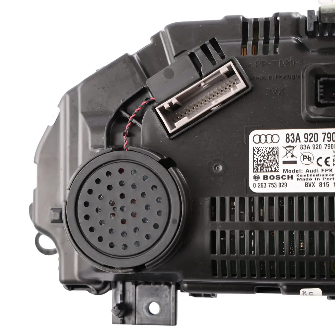 Audi Q3 F3 Virtual Digital Cockpit Instrument Cluster Speedometer - SKU 83A920790D - Part number 83A920790D