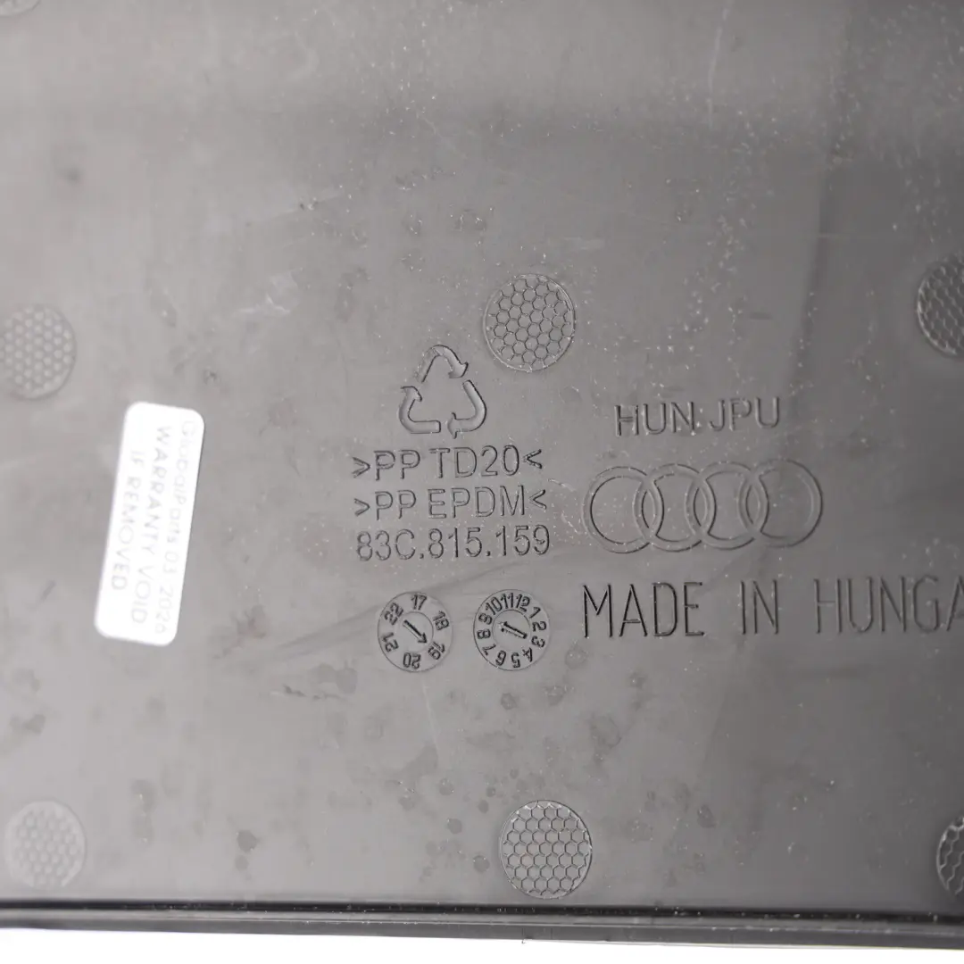 Dashboard Air Vent Trim Cover Panel to Audi Q3 F3 with Part number 83C815159 Audi Q3 F3 Dashboard Air Vent Trim Cover Panel - SKU RHD-83C815159 - Part number 83C815159