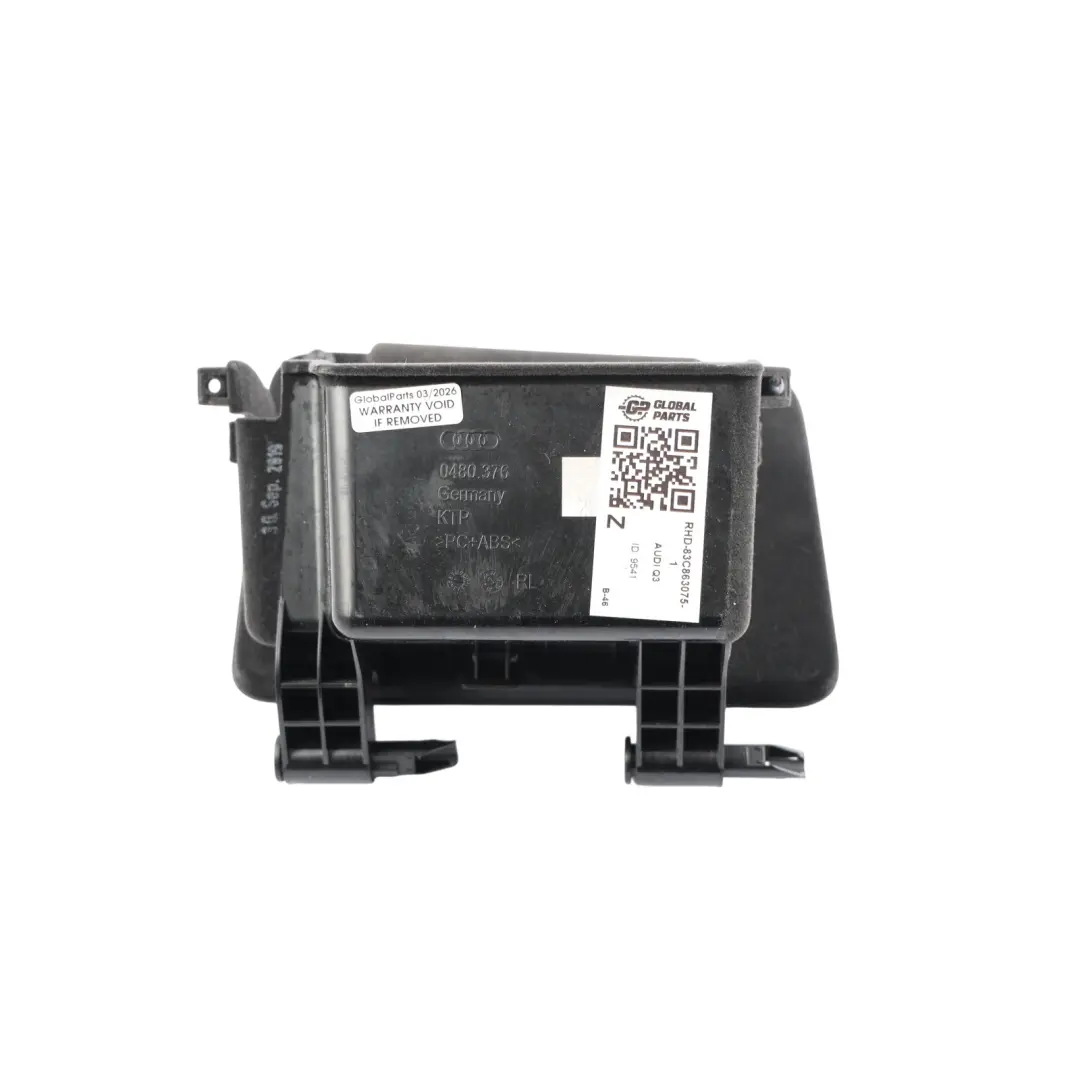 Dashboard Centre Console Lower Storage Driver's Side O/S to Audi Q3 F3 with Part number 83C863075 Audi Q3 F3 Dashboard Centre Console Lower Storage Driver's Side O/S - SKU RHD-83C863075-1 - Part number 83C863075
