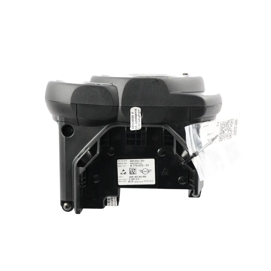 Mini Countryman F60 Instrument Cluster Speedometer Automatic Petrol - SKU RHD-8779670 - Part number 8779670