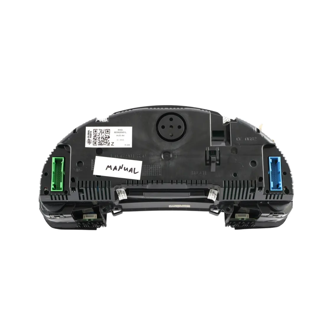 Instrument Cluster Speedo Clocks Meter Diesel Manual to Audi A4 B7 with Part number 8E0920951L Audi A4 B7 Instrument Cluster Speedo Clocks Meter Diesel Manual - SKU RHD-8E0920951L - Part number 8E0920951L