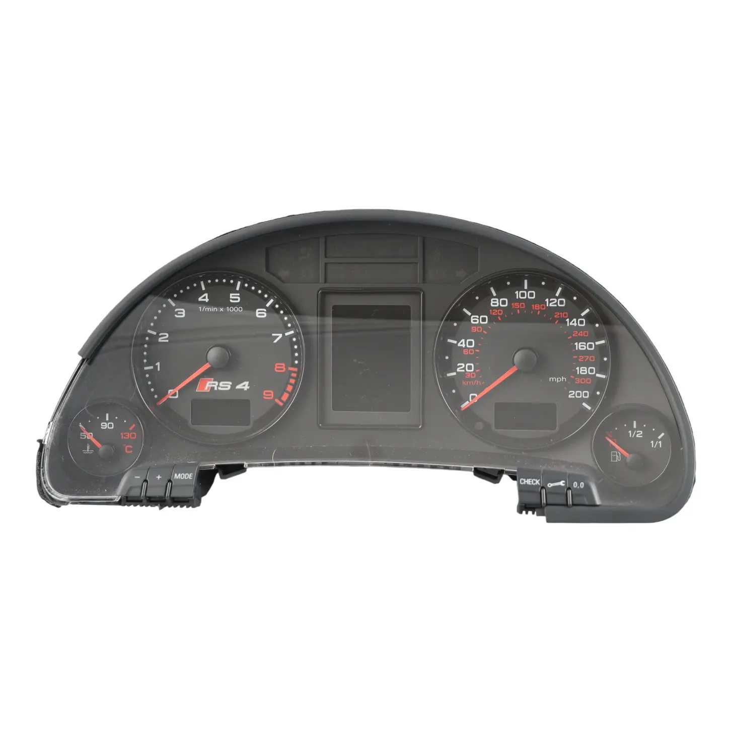 Audi RS4 B7 Instrument Cluster Clocks Speedo Meter Manual 4.2 FSI 8E0920981R