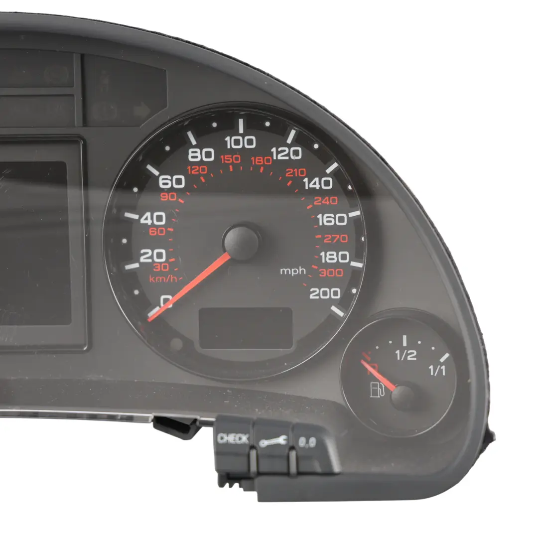 Instrument Cluster Clocks Speedo Meter Manual 4.2 FSI to Audi RS4 B7 with Part number 8E0920981R Audi RS4 B7 Instrument Cluster Clocks Speedo Meter Manual 4.2 FSI - SKU RHD-8E0920981R - Part number 8E0920981R