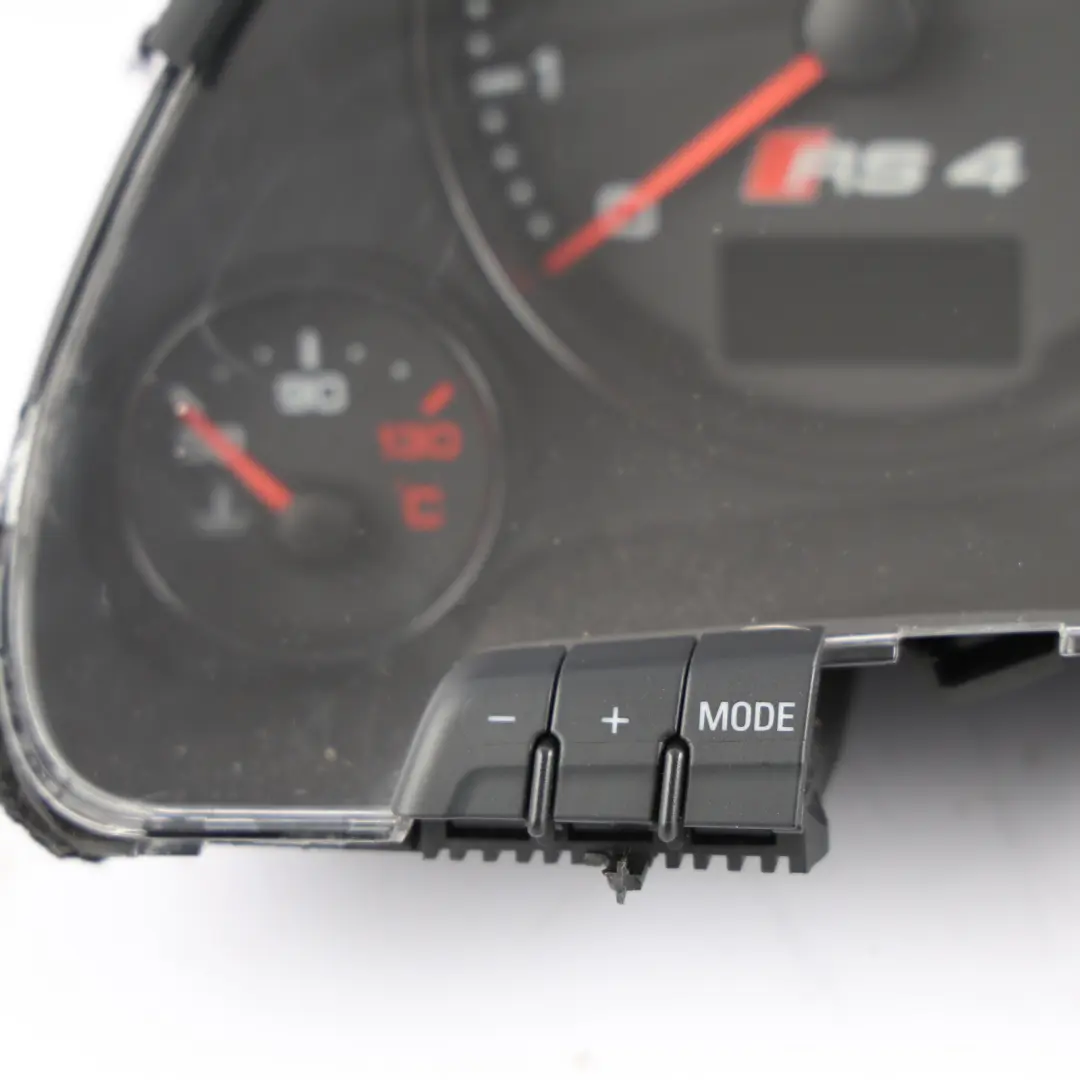 Instrument Cluster Clocks Speedo Meter Manual 4.2 FSI to Audi RS4 B7 with Part number 8E0920981R Audi RS4 B7 Instrument Cluster Clocks Speedo Meter Manual 4.2 FSI - SKU RHD-8E0920981R - Part number 8E0920981R