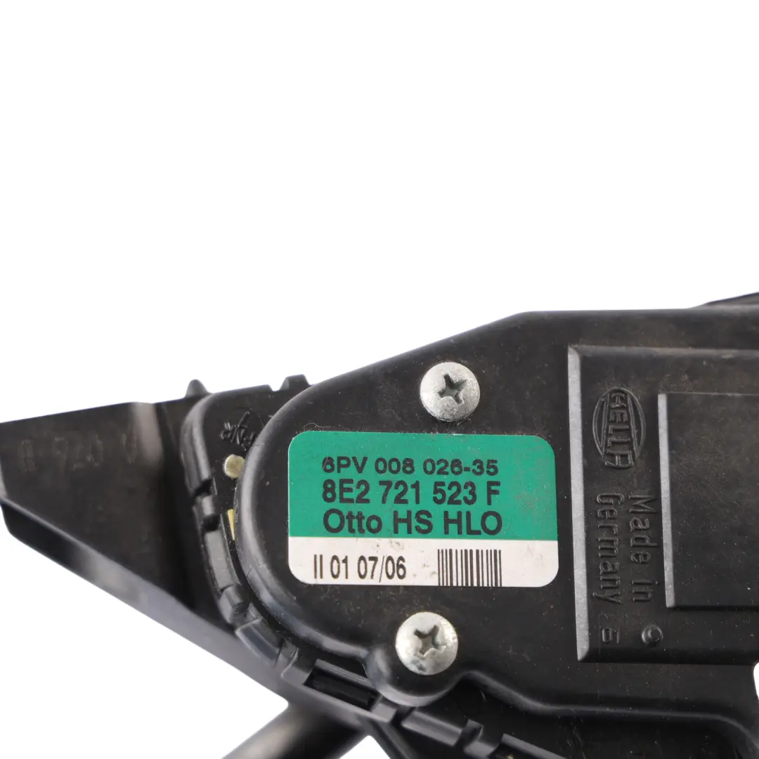 Audi RS4 B7 Throttle Pedal Accelerator Gas Assembly Unit Electronic - SKU RHD-8E2721523F - Part number 8E2721523F