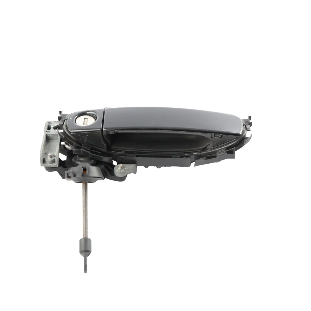 Audi A4 Door Handle Front Right O/S Grab Outside Brilliant Black - LY9B - SKU RHD-8E2837208-BBL - Part number 8E2837208