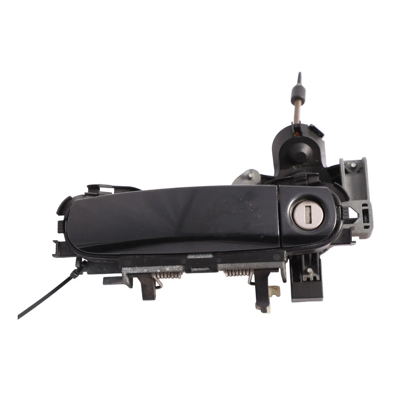 Audi A4 B7 Door Grab Handle Front Right O/S Outside Phantom Black - Z9Y