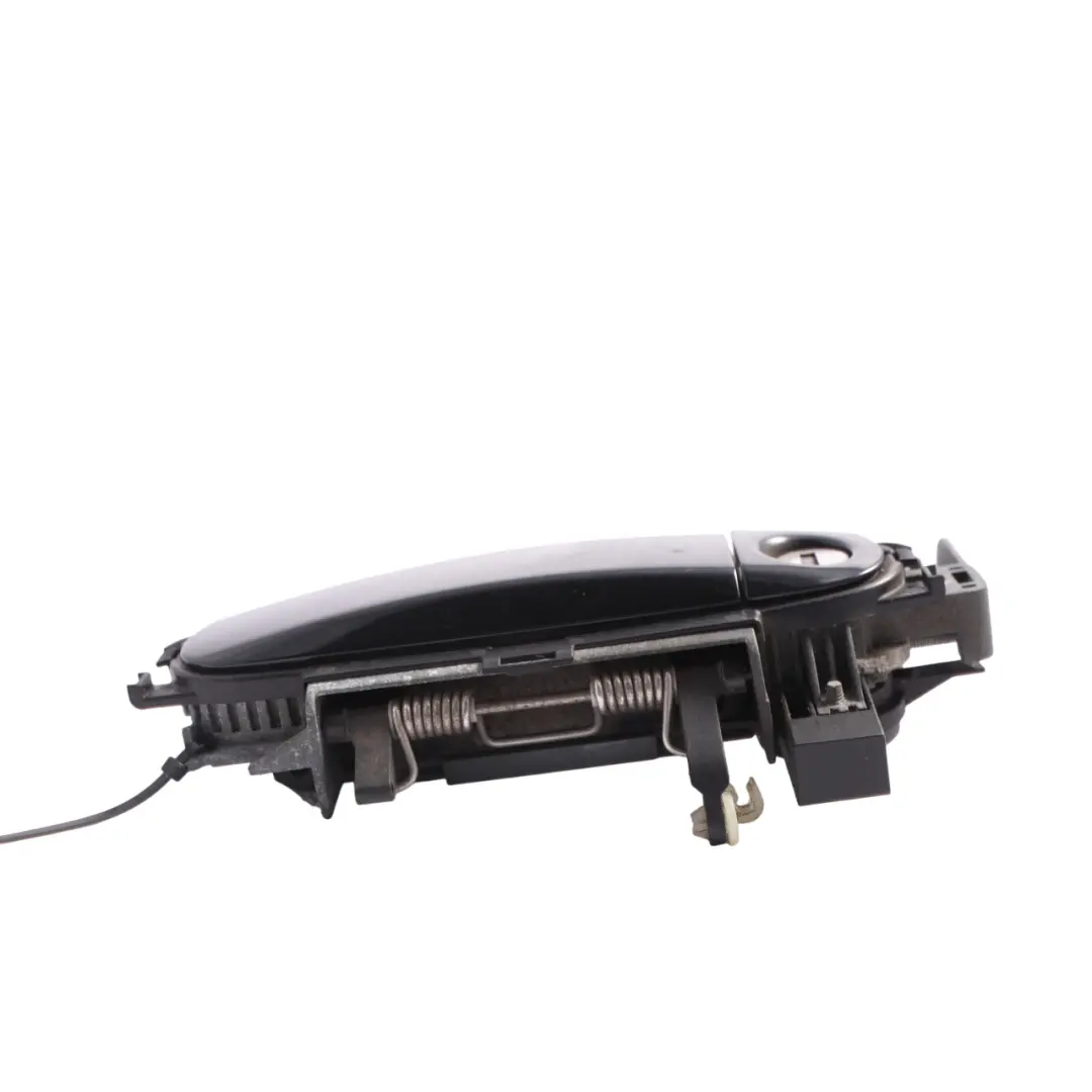 Audi A4 B7 Door Grab Handle Front Right O/S Outside Phantom Black - Z9Y - SKU RHD-8E2837886D-PHB - Part number 8E2837886D