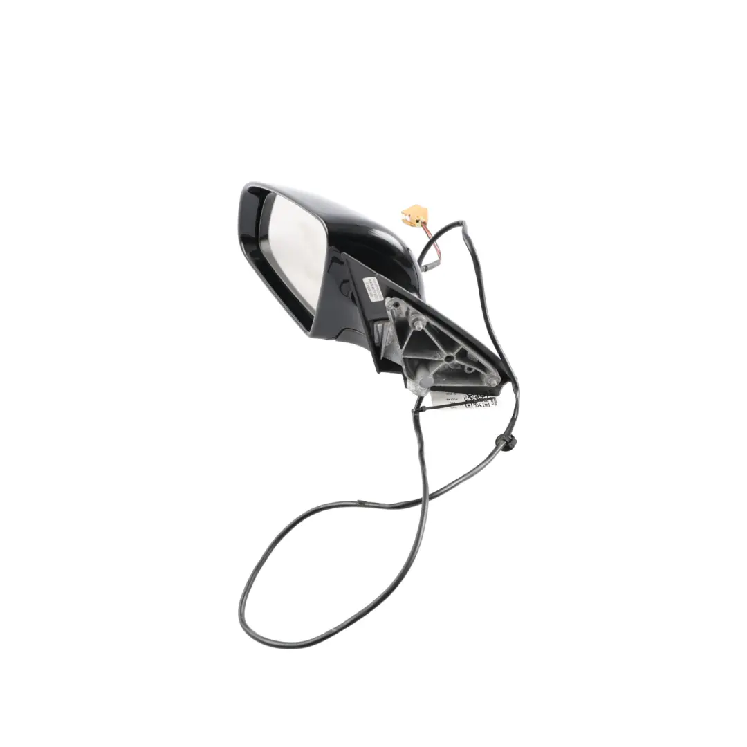 Audi A4 B7 Wing Mirror Left Door N/S Outside Brilliant Black - LY9B - SKU RHD-8E2858531AA-BBL - Part number 8E2858531AA