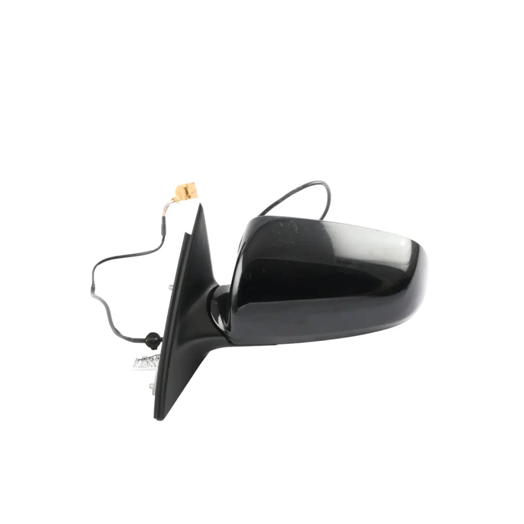 Audi A4 B7 Wing Mirror Left Door N/S Outside Brilliant Black - LY9B - SKU RHD-8E2858531AA-BBL - Part number 8E2858531AA