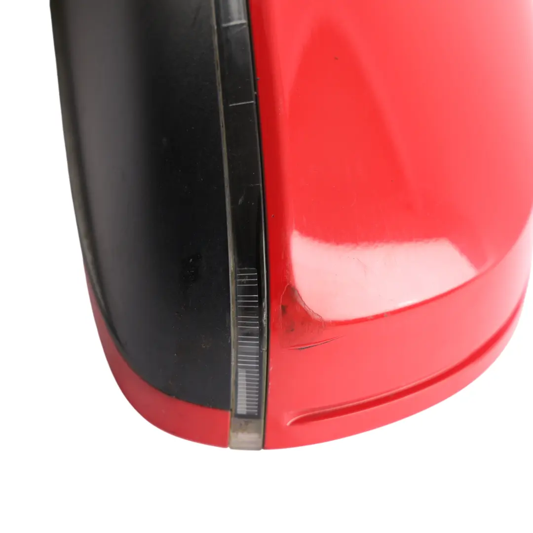 Audi A5 8T Electric Wing Mirror Left N/S Brilliant Red - Y3J - SKU RHD-8F2857409AD-BRR - Part number 8F2857409AD