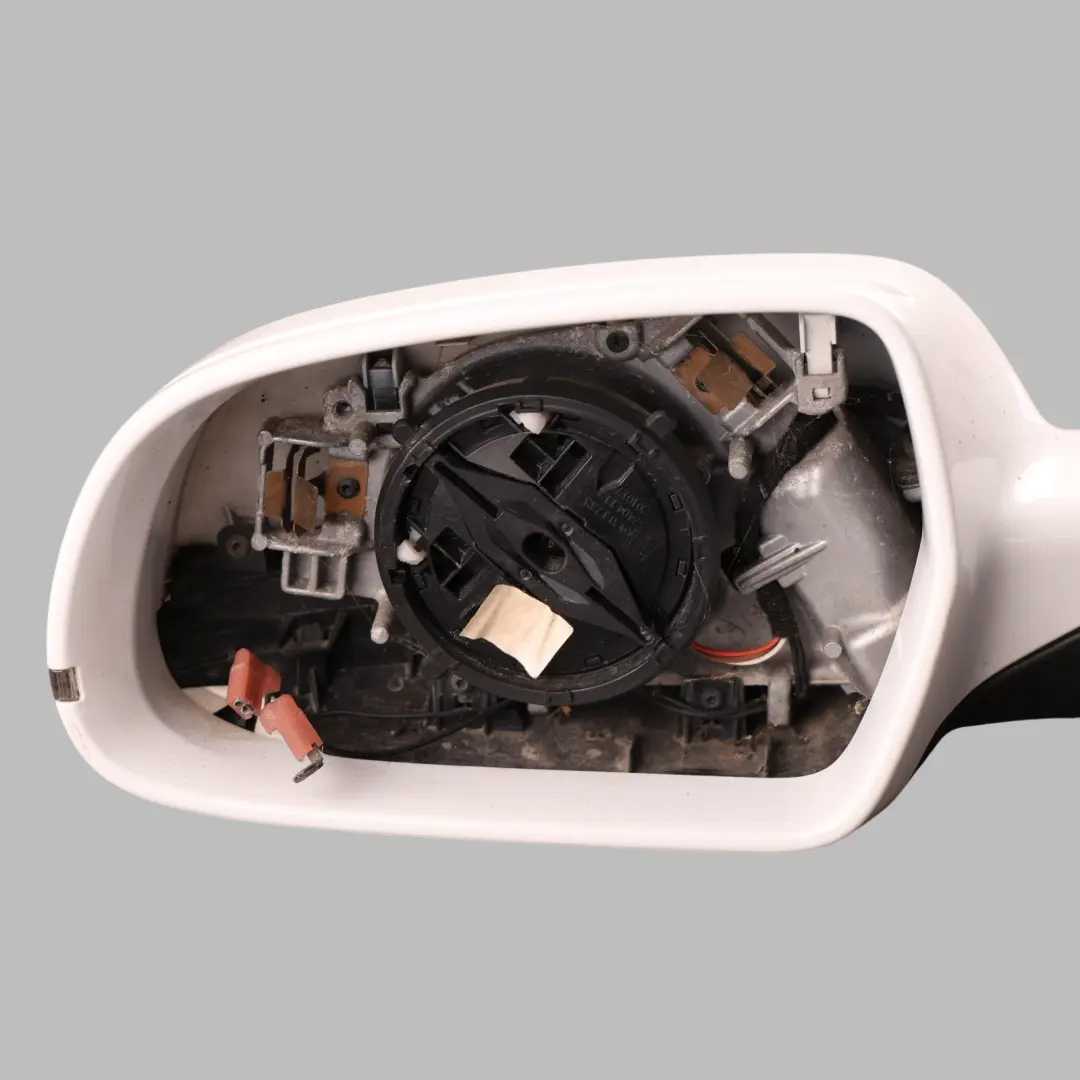 Wing Mirror W/O Glass Left N/S Ibis White - Y9C to Audi A5 8T Electric with Part number 8F2857409AD Audi A5 8T Electric Wing Mirror W/O Glass Left N/S Ibis White - Y9C - SKU RHD-8F2857409AD-IWH1 - Part number 8F2857409AD