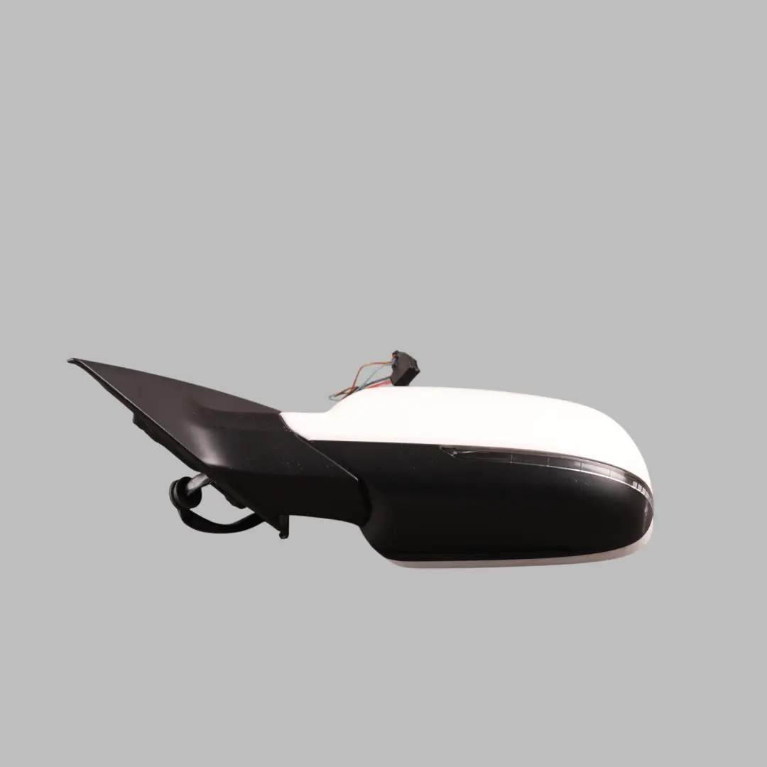 Audi A5 8T Electric Wing Mirror W/O Glass Left N/S Ibis White - Y9C - SKU RHD-8F2857409AD-IWH1 - Part number 8F2857409AD
