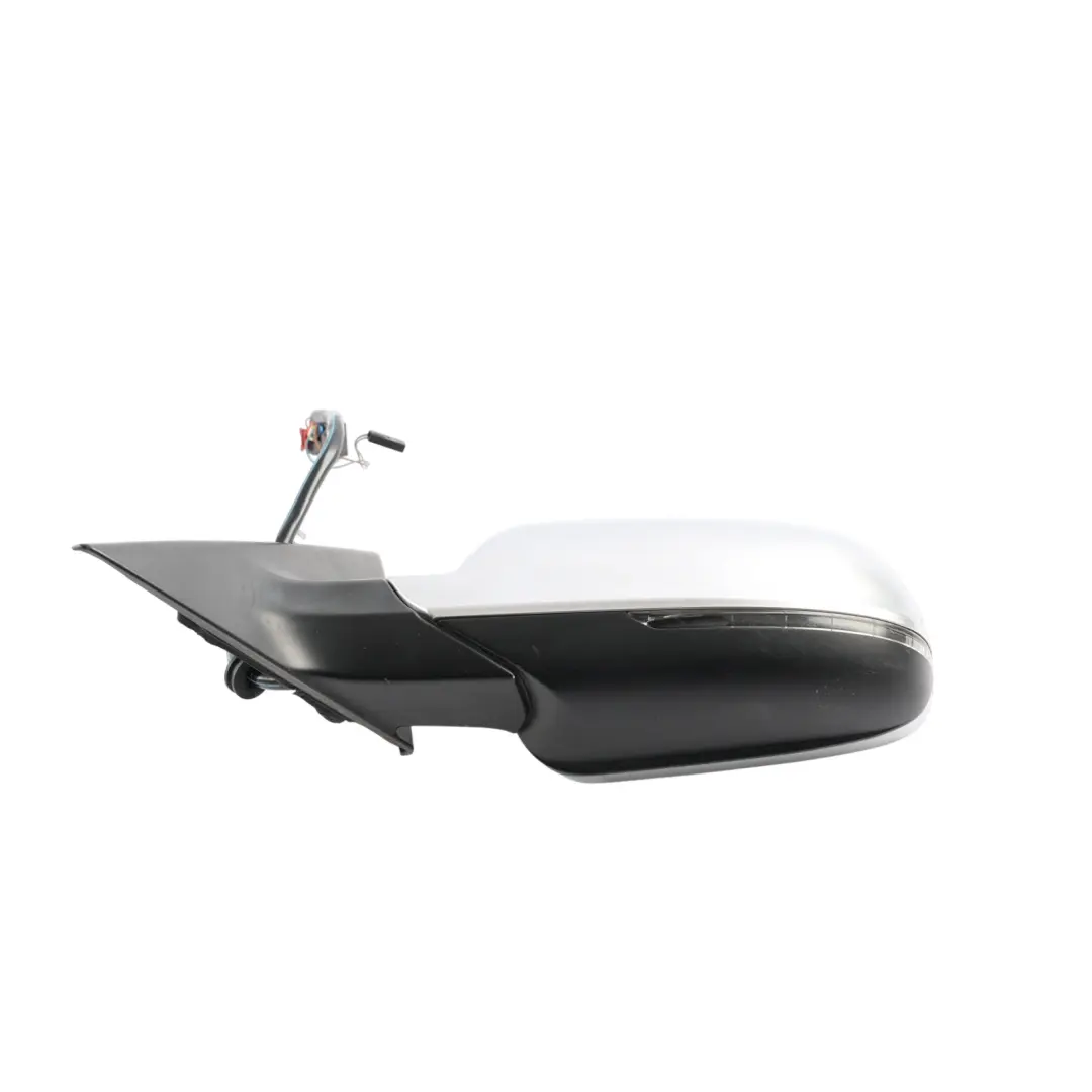 Audi S5 8F Side Rear View Wing Mirror Electric Left N/S Aluminium 8F2857409AG - SKU RHD-8F2857409AG-ALU - Part number 8F2857409AG-ALU