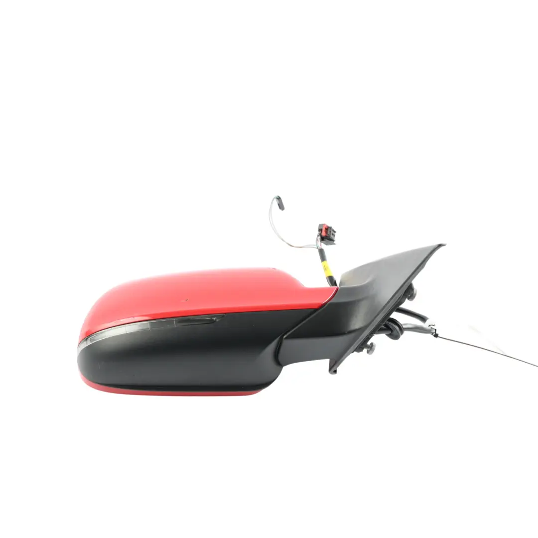 Audi A5 8F Side Electric Wing Mirror Right O/S Brilliant Red - Y3J - SKU RHD-8F2857410AD-BRR - Part number 8F2857410AD