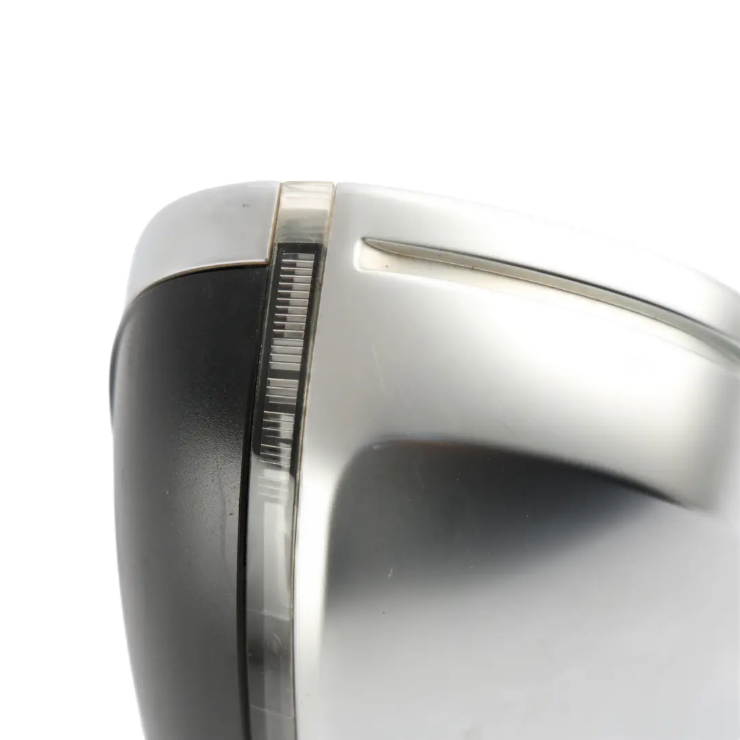 Audi S5 8F Electric Wing Mirror Right O/S Aluminium Trim Cover 8F2857410AG - SKU RHD-8F2857410AG-ALU - Part number 8F2857410AG-ALU