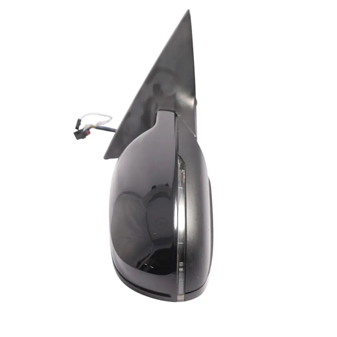 Audi A5 S5 8F Side Wing Mirror Eletric Adjustment Right O/S Black - SKU RHD-8F2857410AG-BLK - Part number 8F2857410AG