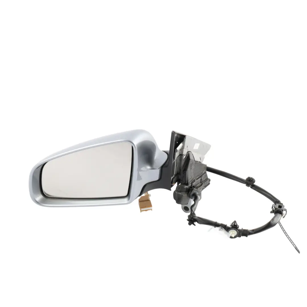 Door Wing Mirror Outside Left N/S Avus Silver Pearl Effect Y7J to Audi A4 B7 Cabrio with Part number 8H2858531F Audi A4 B7 Cabrio Door Wing Mirror Outside Left N/S Avus Silver Pearl Effect Y7J - SKU RHD-8H2858531F-AVS - Part number 8H2858531F
