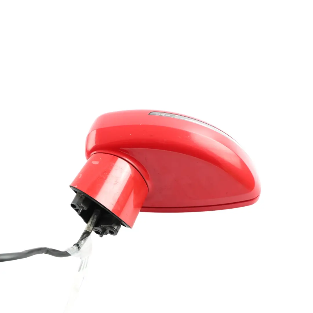 Audi TT Mk2 8J Door Wing Mirror Electric Left N/S Brilliant Red - Y3J - SKU RHD-8J0857501A-BRR - Part number 8J0857501A
