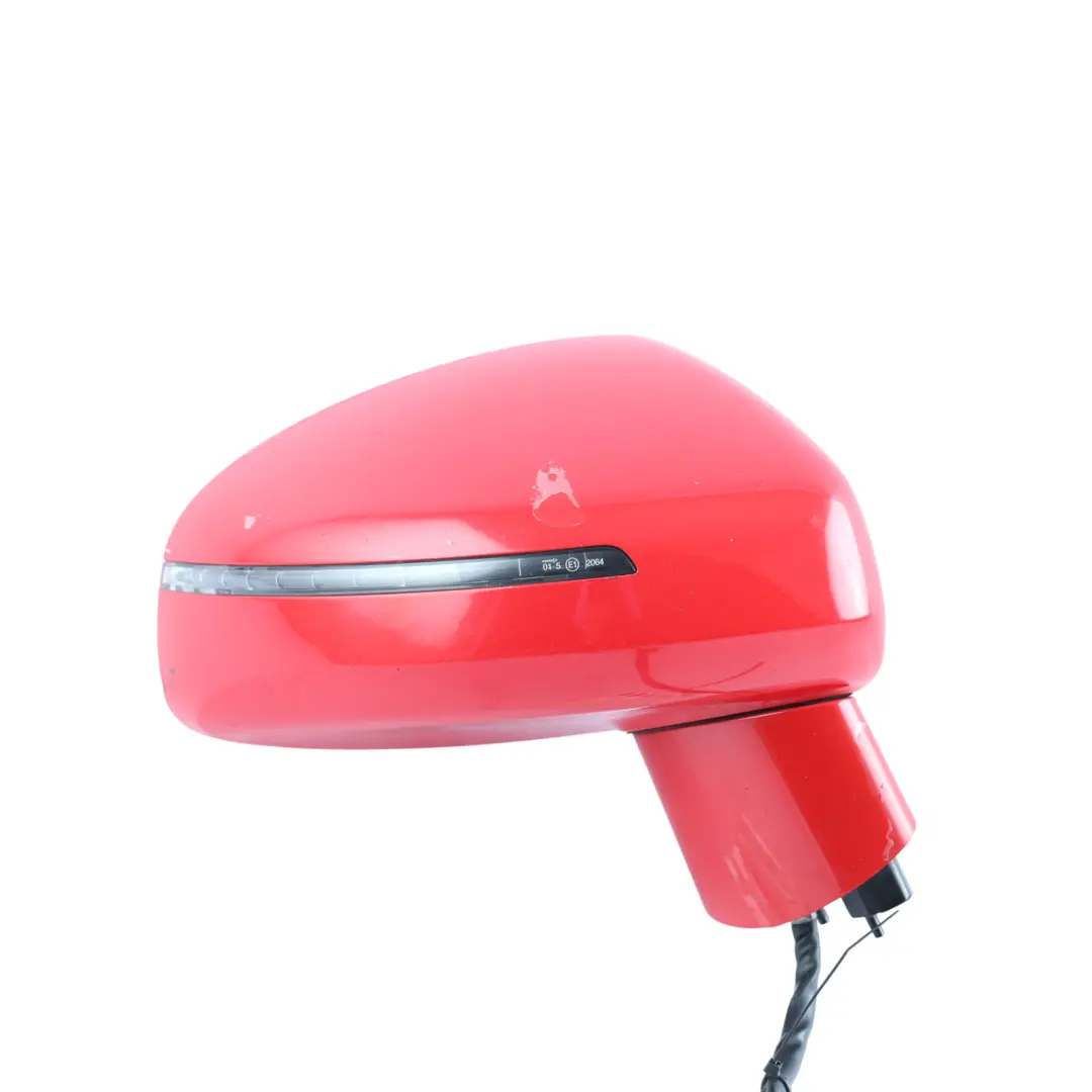Audi TT 8J Door Wing Mirror Electric Right O/S Brilliant Red - Y3J 8J0857501A - SKU RHD-8J0857502A-BRR - Part number 8J0857502A