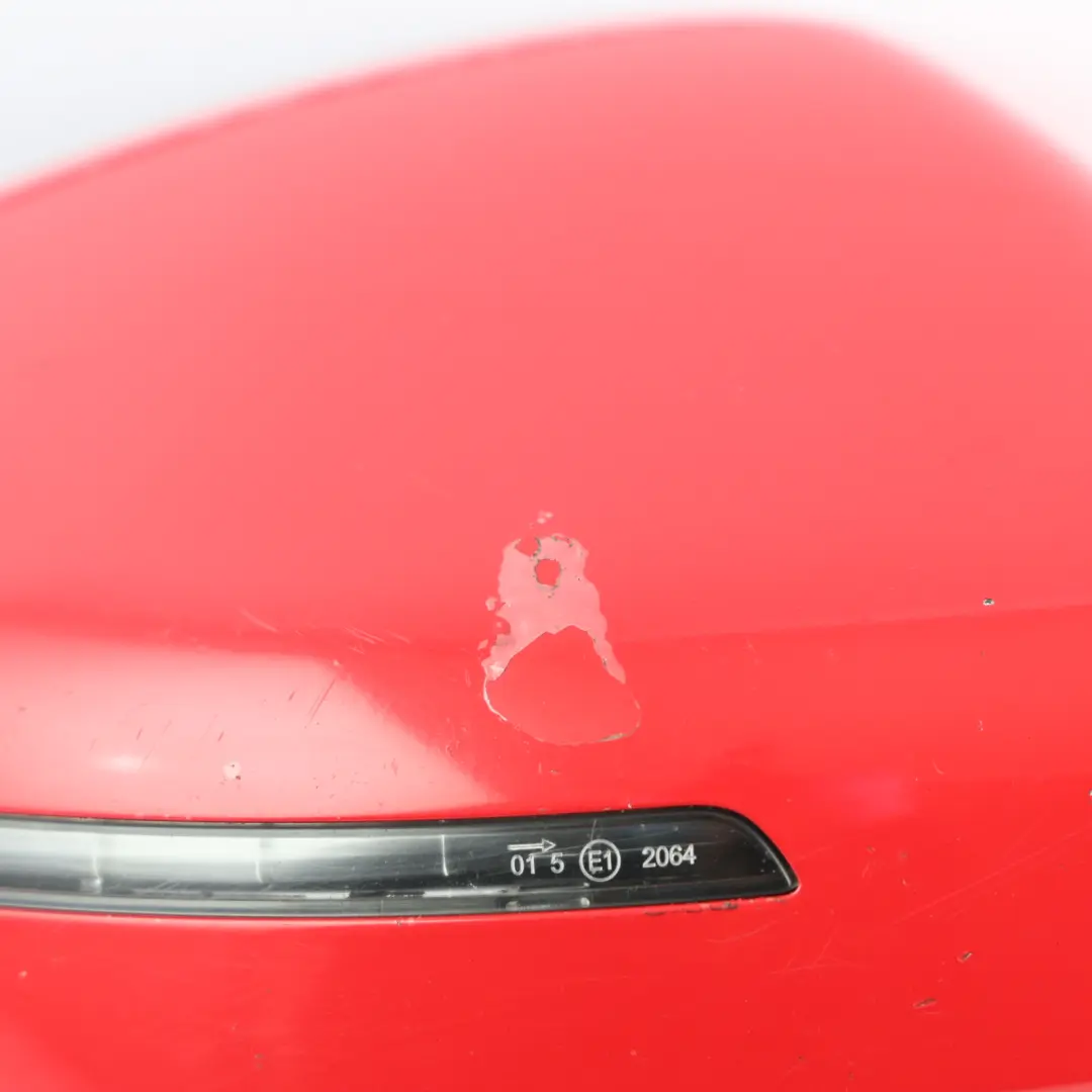 Audi TT 8J Door Wing Mirror Electric Right O/S Brilliant Red - Y3J - SKU RHD-8J0857502A-BRR - Part number 8J0857502A