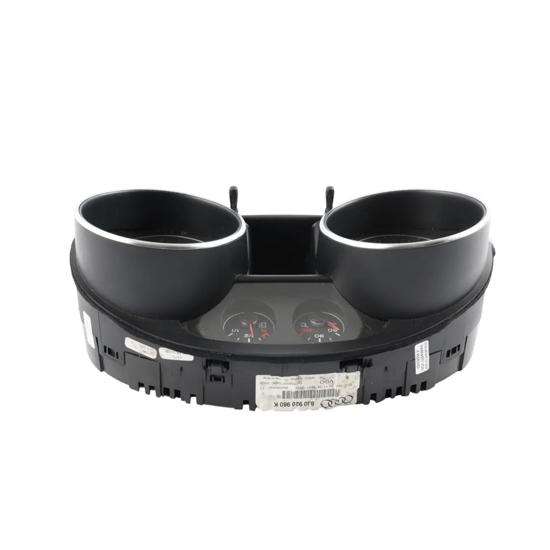 Instrument Cluster Speedometer Clocks Manual Diesel to Audi TT 8J with Part number 8J0920980K Audi TT 8J Instrument Cluster Speedometer Clocks Manual Diesel - SKU RHD-8J0920980K - Part number 8J0920980K