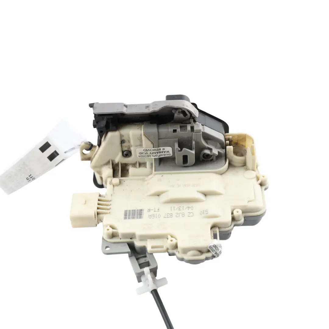 Porsche Cayenne 92A Door Lock Latch Catch Actuator Front Right O/S - SKU RHD-8J2837016A-3 - Part number 8J2837016A
