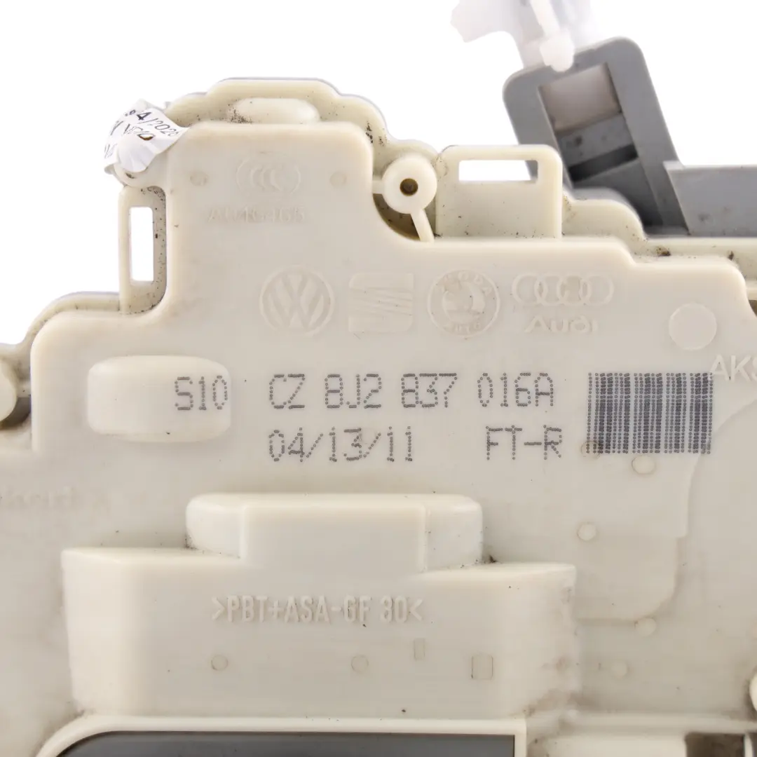 Porsche Cayenne 92A Door Lock Latch Catch Actuator Front Right O/S - SKU RHD-8J2837016A-3 - Part number 8J2837016A