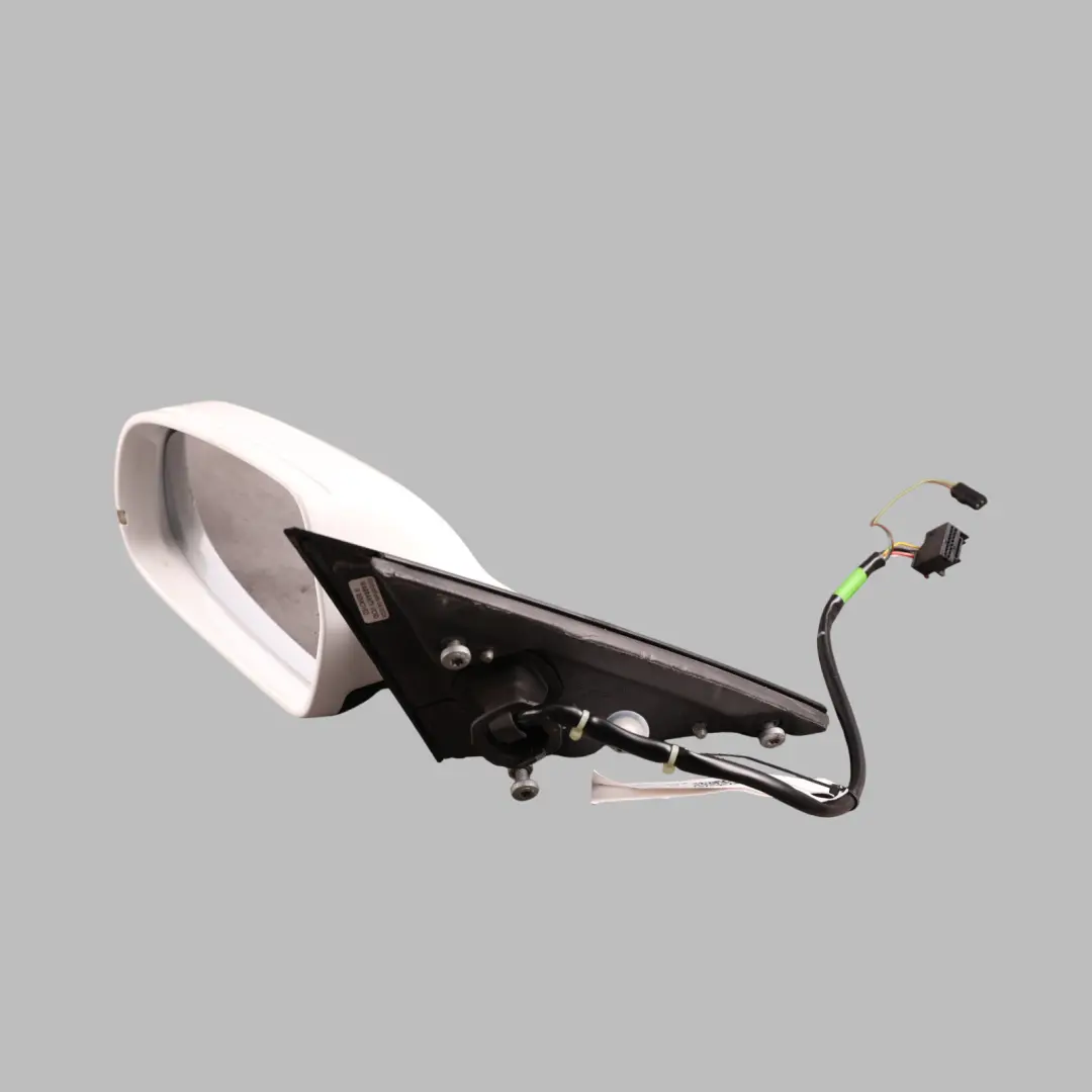 Audi A4 B8 Electric Wing Mirror Left N/S Door Ibis White Y9C 8K2857409AF - SKU RHD-8K2857409AF-IWH-1 - Part number 8K2857409AF-IWH