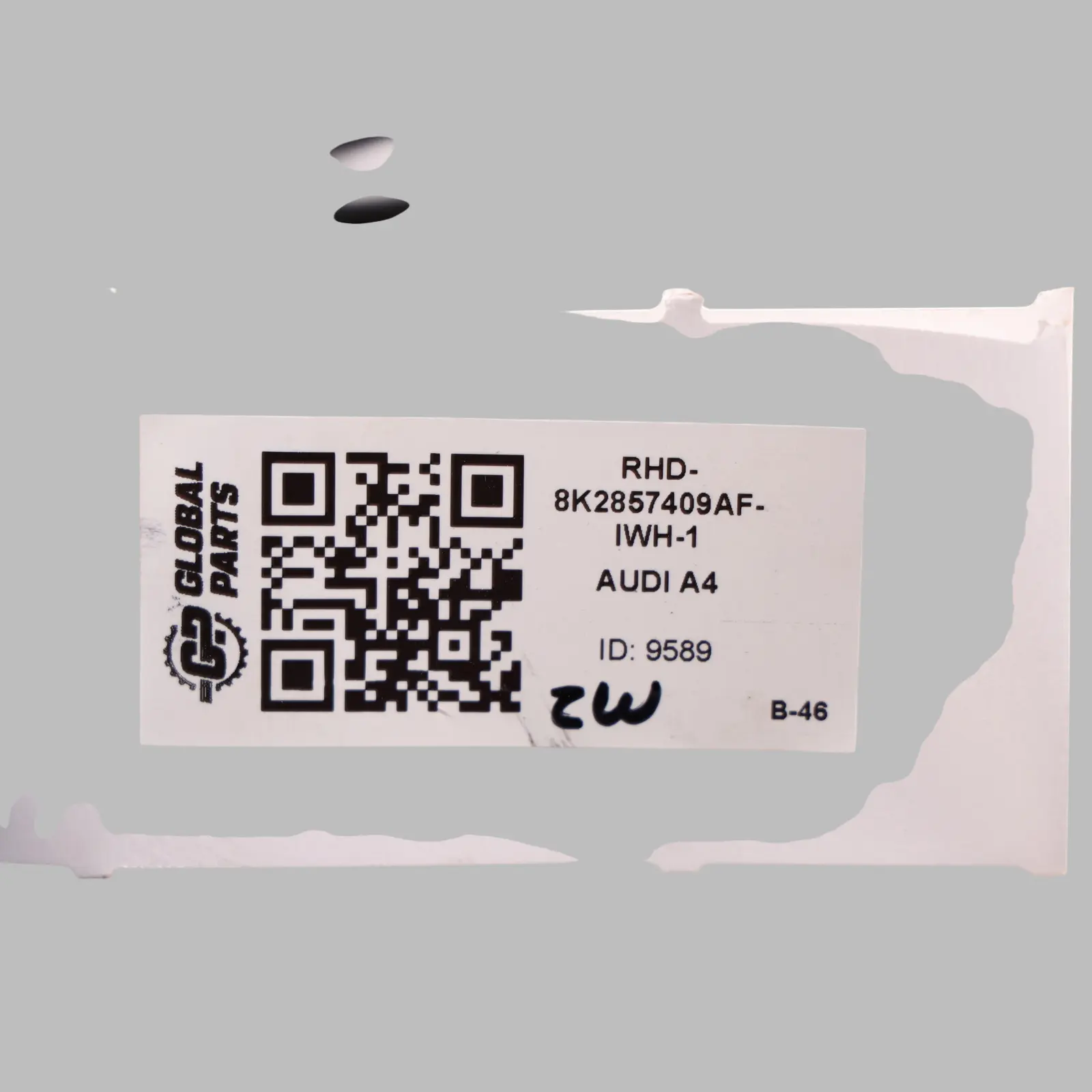 Audi A4 B8 Electric Wing Mirror Left N/S Door Ibis White Y9C 8K2857409AF