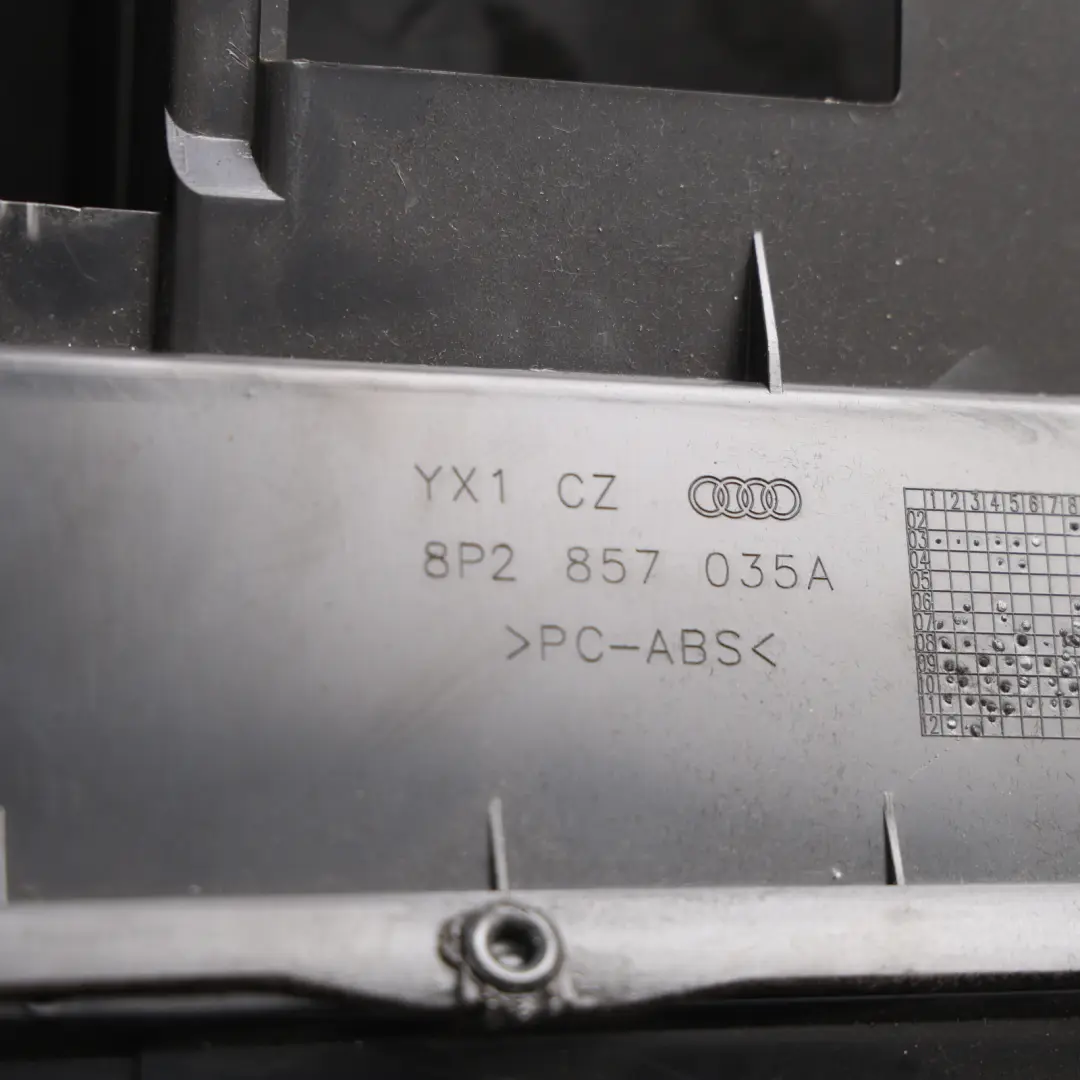 Glove Box Storage Compartment Assembly Quattro to Audi A3 S3 RS3 8P with Part number 8P2857035G Audi A3 S3 RS3 8P Glove Box Storage Compartment Assembly Quattro - SKU RHD-8P2857035G-1 - Part number 8P2857035G