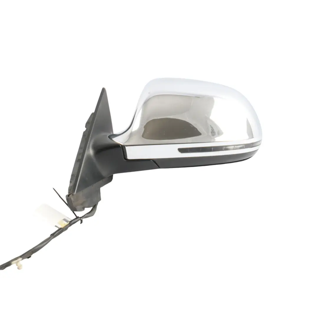 Door Wing Mirror Left N/S Outside Aluminium Finish to Audi A3 8P with Part number 8P2858531EB Audi A3 8P Door Wing Mirror Left N/S Outside Aluminium Finish - SKU RHD-8P2858531EB-ALU - Part number 8P2858531EB