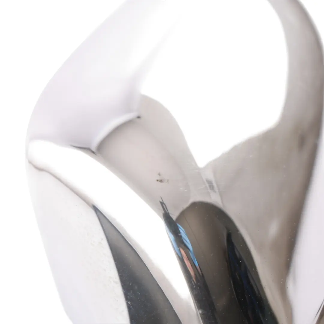Audi A3 8P Door Wing Mirror Left N/S Outside Aluminium Finish - SKU RHD-8P2858531EB-ALU - Part number 8P2858531EB