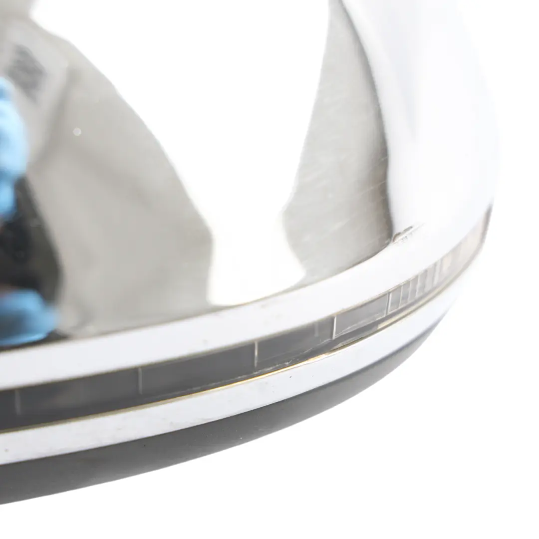 Audi A3 8P Door Wing Mirror Left N/S Outside Aluminium Finish - SKU RHD-8P2858531EB-ALU - Part number 8P2858531EB