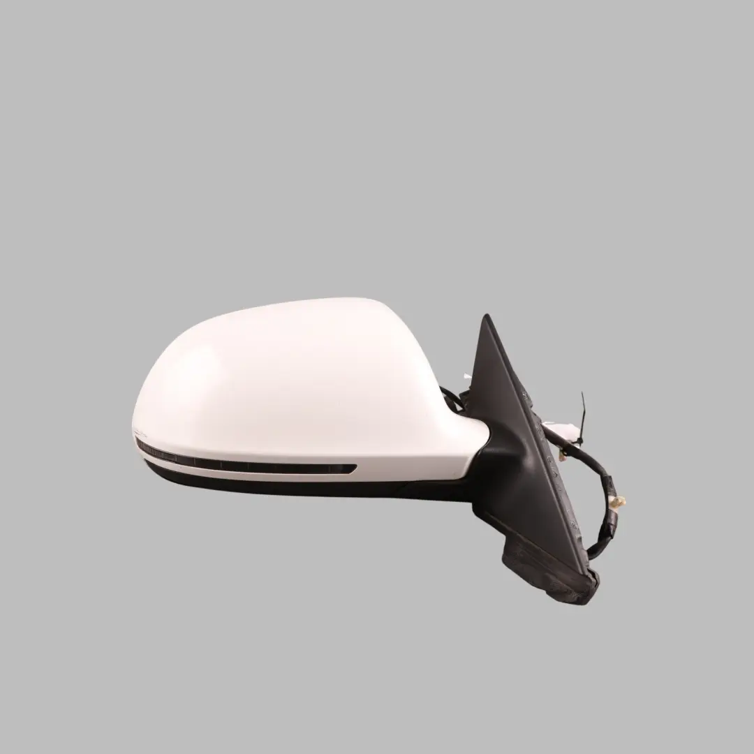 Audi A3 E 104 T Wing Mirror Door Right O/S Outside Ibis White - Y9C - SKU RHD-8P2858532EB-IWH - Part number 8P2858532EB