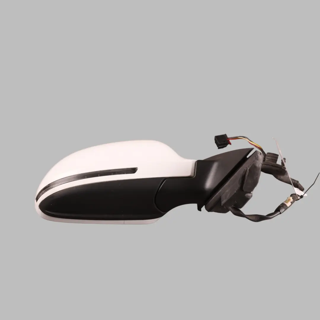 Audi A3 E 104 T Wing Mirror Door Right O/S Outside Ibis White - Y9C - SKU RHD-8P2858532EB-IWH - Part number 8P2858532EB
