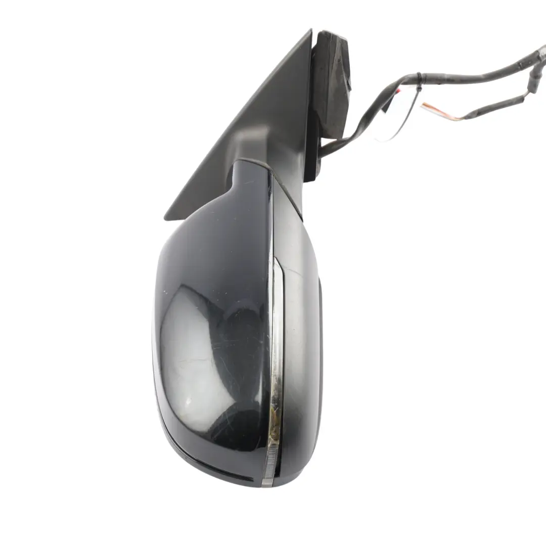 Audi A3 8P Side Wing Mirror Power Fold Right O/S Phantom Black - Z9Y - SKU RHD-8P2858532GB-PHB - Part number 8P2858532GB