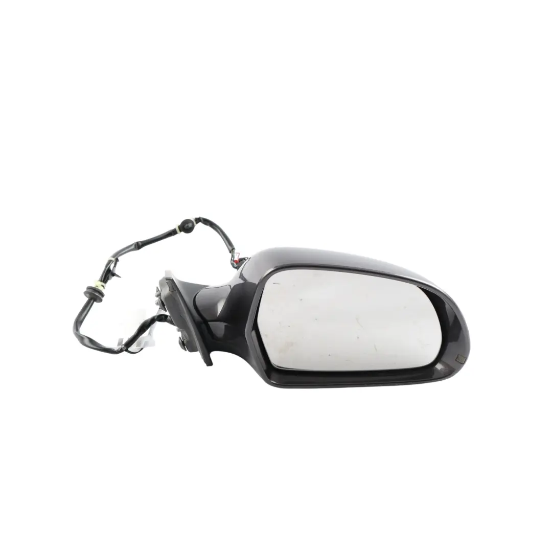 Audi A3 8P Wing Mirror Electric Auto Dip Heated Right O/S Amethyst Grey - Z4X - SKU RHD-8P7858532E-AGM - Part number 8P7858532E