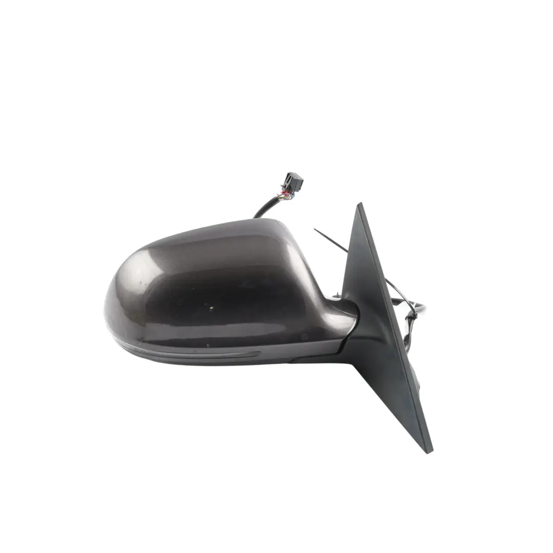 Audi A3 8P Wing Mirror Electric Auto Dip Heated Right O/S Amethyst Grey - Z4X - SKU RHD-8P7858532E-AGM - Part number 8P7858532E