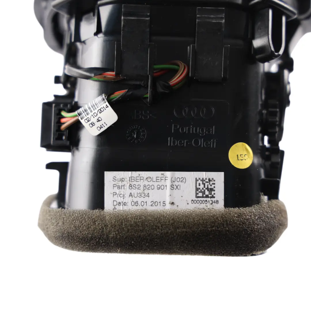 Audi TT FV Dashboard Dash Heater Air Vent Left N/S - SKU RHD-8S2820901-2 - Part number 8S2820901
