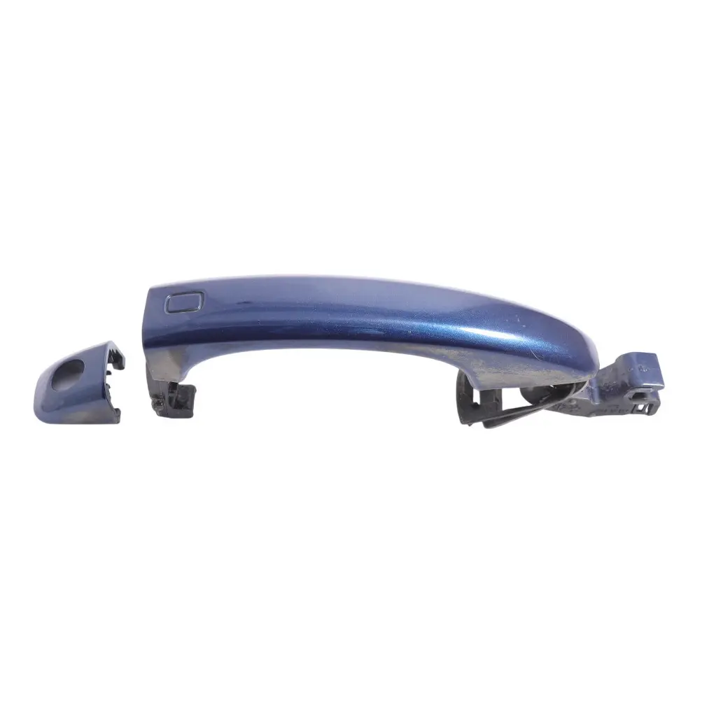 Front Door Handle Exterior Right O/S Scuba Blue Metallic - X5Q to Audi Q5 8R with Part number 8T0837205A Audi Q5 8R Front Door Handle Exterior Right O/S Scuba Blue Metallic - X5Q - SKU RHD-8T0837205A-SCB - Part number 8T0837205A