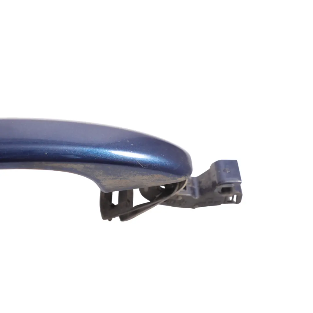 Audi Q5 8R Front Door Handle Exterior Right O/S Scuba Blue Metallic - X5Q - SKU RHD-8T0837205A-SCB - Part number 8T0837205A
